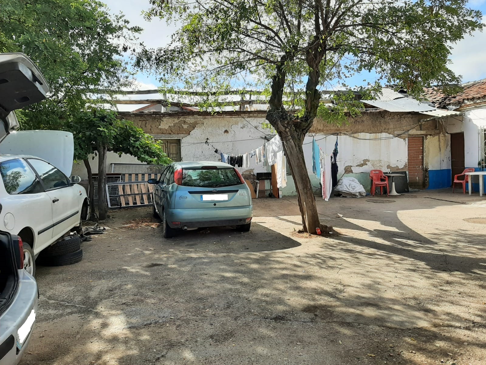 Vivienda en proceso de ser declarada en ruinas